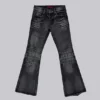 Tvättade svarta Drift-jeans med bootcut