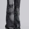 Tvättade svarta Drift-jeans med bootcut