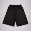 Tvättade svarta Monster Jogger-shorts i baggy-modell