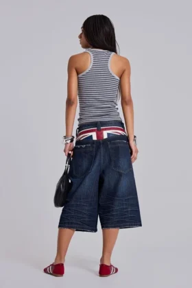 Union Jack Indigo Colossus-shorts
