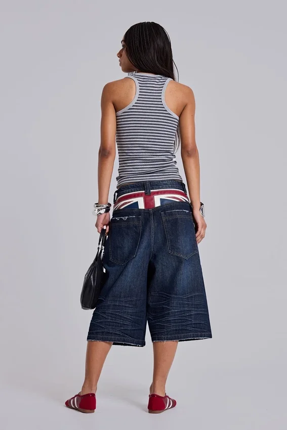 Union Jack Indigo Colossus-shorts