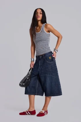 Union Jack Indigo Colossus-shorts