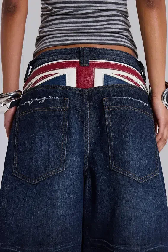 Union Jack Indigo Colossus-shorts