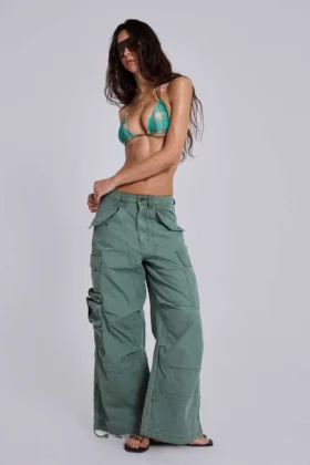 Utility Khaki Cargo Pants