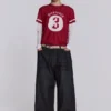 Veckade indigo XL Colossus Jeans
