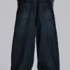 Veckade indigo XL Colossus Jeans