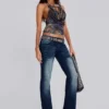 Cosima halterneck-top