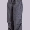 Vintage grå Parachute Cargo-byxor