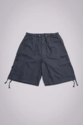 Vintage Grey Parachute Cargo shorts