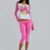 Wag Airbrush Raglan-T-shirt
