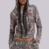 Woodland Camo Mini Monster Hoodie