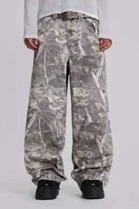 Woodland-kamouflage Colossus-baggyjeans