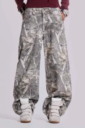 Woodland-kamouflage Colossus-baggyjeans