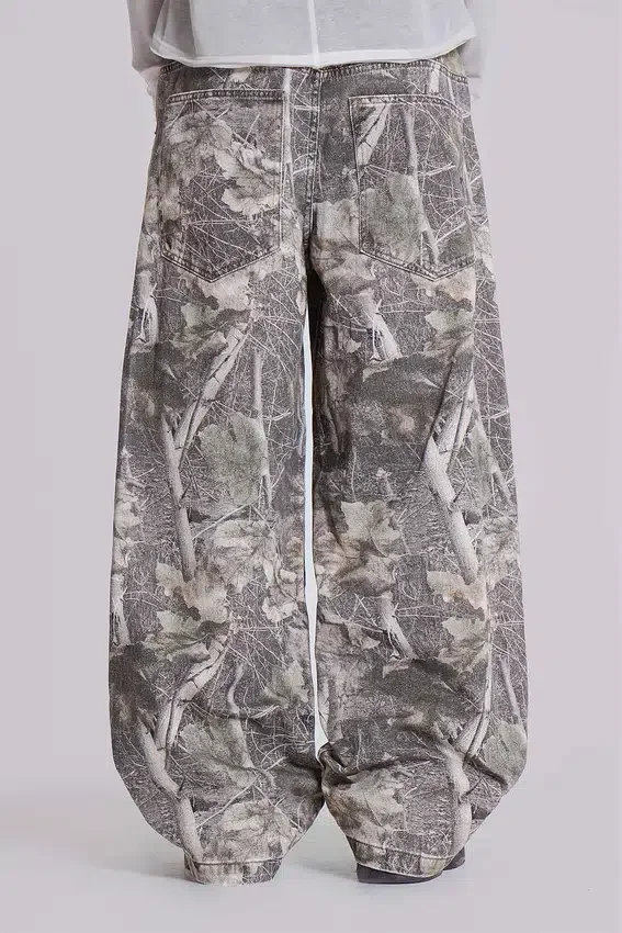 Woodland-kamouflage Colossus-baggyjeans