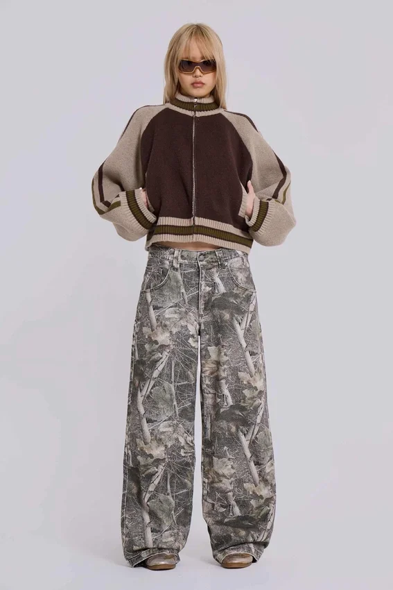 Woodland-kamouflage Colossus-baggyjeans