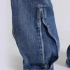 Zae baggy-Jeans med paneler och låg midja