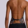 Zebra Zene rygglös topp