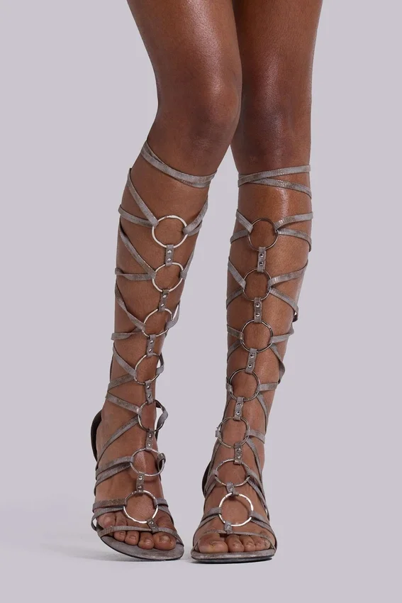 Zira gladiatorsandaler med klack